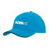 6 Panel Brushed Heavy Cotton Cap with Coloured Sandwich Trim Caps from Challenge Marketing NZ