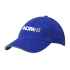 6 Panel Brushed Heavy Cotton Cap with Coloured Sandwich Trim Caps from Challenge Marketing NZ